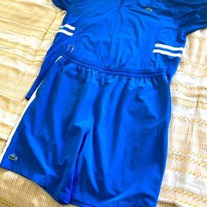 USED LIMITED EDITION LACOSTE (MENS) 2pc set